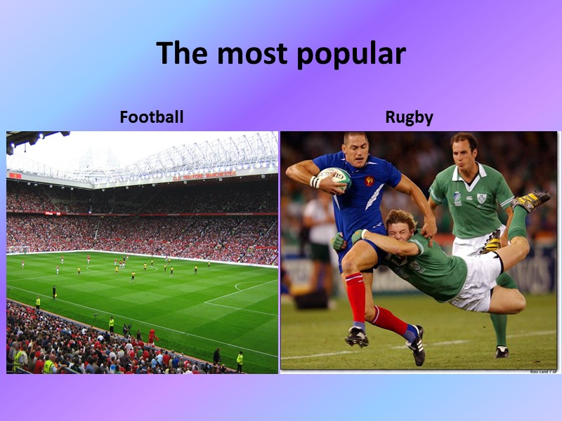 The most popular Football Rugby
